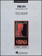 Presto from Divertimento K. 113 Orchestra sheet music cover